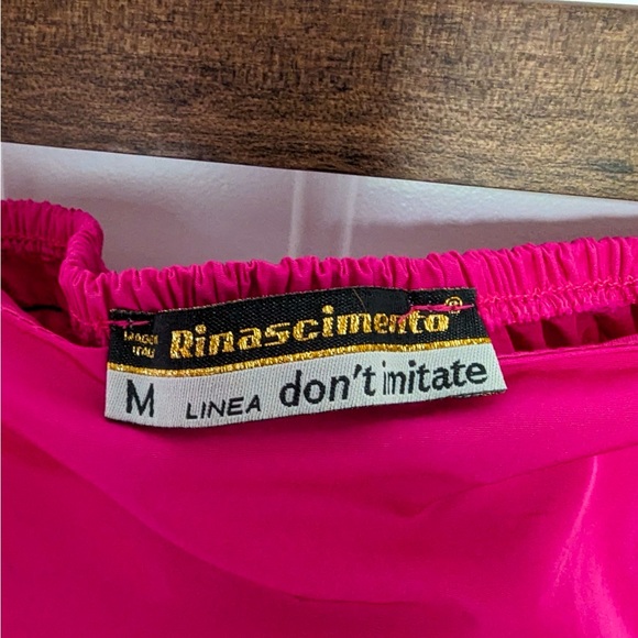 Pink Retro Y2K Hot Pink Mini Dress - Picture 4 of 4